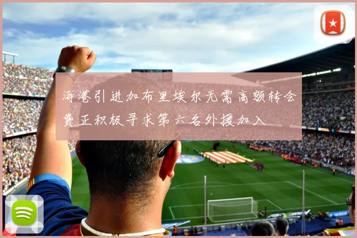 海港引进加布里埃尔无需高额转会费正积极寻求第六名外援加入